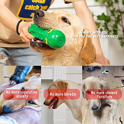 Nakanon Squaky pse igračke za agresivne žvakače, izdržljivi interaktivni pasa žvakaća igračka za velike