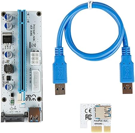 Konektori PCI-E Riser Card USB 3.0 Ver 008S grafička kartica Kabel 60cm PCI Express 1x do 16x Extender PCIe