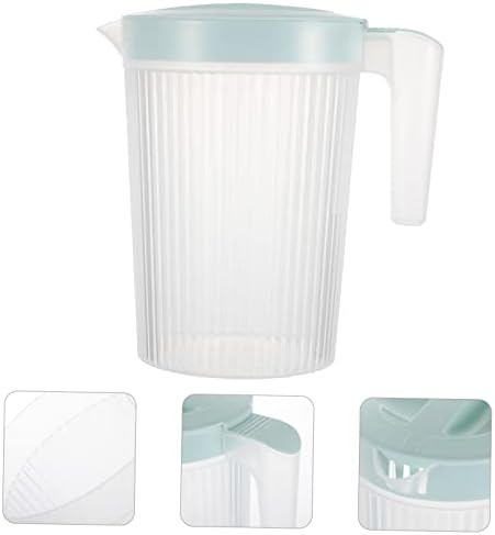 Besponzon Veliki kapacitet Hladna voda Jug pića za piće Frižider PIĆE KONTEJNER plastični bacač za hladnu piću čiste plastične vode bacač plastični pisca pilama za čaj bacač zeleni