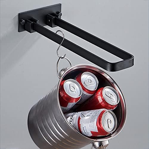 Volongoto stalak za sušenje odjeće zidni nosač-svemirski Aluminijum 90° ljuljačka zidna vješalica za