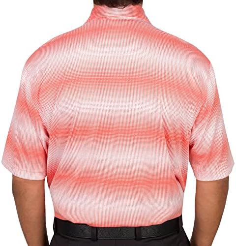 Greg Norman Performance Golf Polo majica Soft Touch Relapirani fit | Igrajte suhu | UPF Zaštita Muška Polo | Golf Košulja
