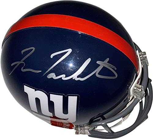 Fran Tarkenton potpisao autograme Riddell Giants PROLINE kacige JSA - autograme NFL Helmets