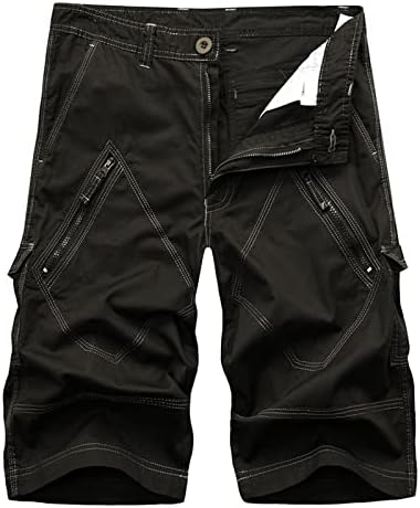 Ljetne kratke hlače za muškarce, muški teretni kratke hlače lagane lagane prozračne planinarske taktičke kratke hlače multi džep