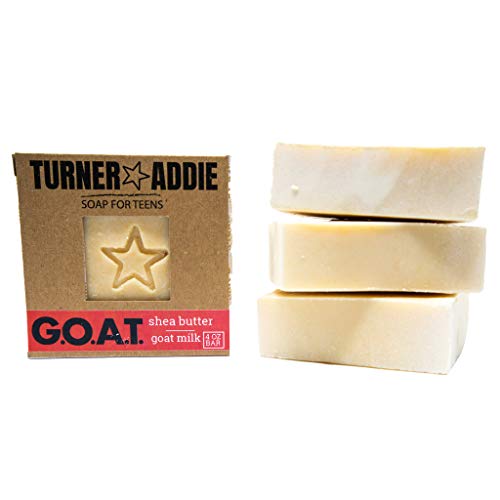 Turner i Addie-sapun od kozjeg kozjeg mlijeka za osjetljivu kožu / svi prirodni sapuni za tinejdžere, ručno rađeni u Marylandu, za tinejdžere tinejdžere
