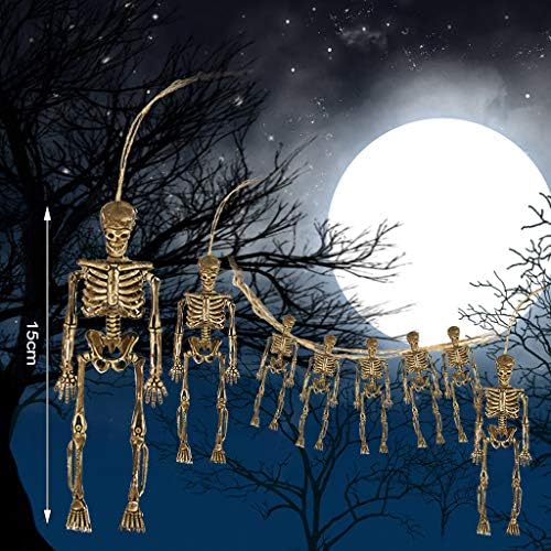 UoCufy i božićne žarulje ukrasi rekviziraju kosture za kosture za kosture Halloween kuće Početna Dekor