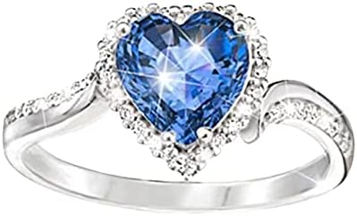 Ženski prsten 5-11 cirkon prsten u obliku kruške u obliku kruške modne vjenčane bridalne prstenove