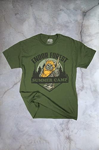 Star WARS smiješna majica za muškarce & ženske grafičke majice za odrasle Tshirt Endor šumski ljetni kamp Ewok Tee poklon