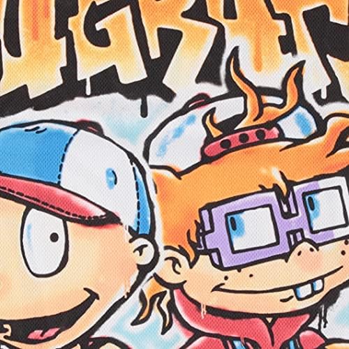 Nickelodeon Mens 90 klasični tenk-Rugrats Jersey-Reptar, Tommy, Chuckie & Phil Tanktop