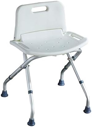 Knoxc stolice za kupatilo,sklopiva lagana tuš stolica podesiva po visini-primjenjiva na starije osobe, trudnice, invalide