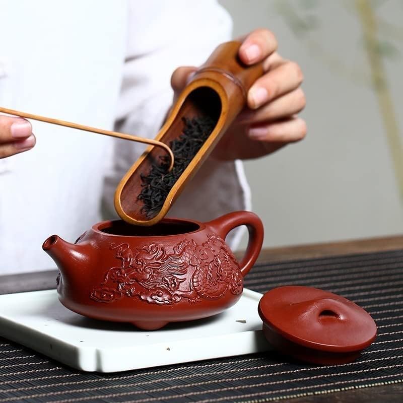 Moderni teže 230cc Real Handmade Dragon uzorak čajnik čajnik čajnik čajnik Zisha Teaware keramički