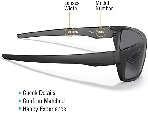 Bowyer polarizirana zamjenska sočiva za Arnette High Roller AN4065 sunčane naočale