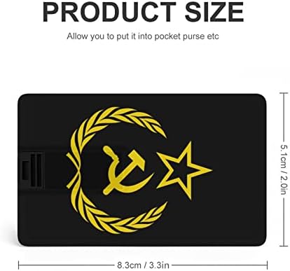 Icon SSSR komunizma USB fleš pogon Personalizirana kreditna kartica Pogonski memorijski stick USB ključni