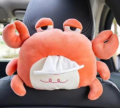 Plish Crab držač za automobilski tkivo i set kuka! Automatsko pozadinsko sjedalo za salvetu kutije i vikelar!