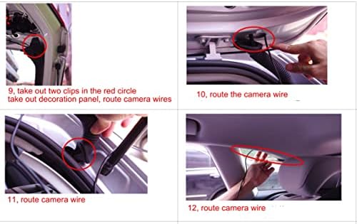 SuDuGaGa rezervna kamera za Audi / A3 / A4 8V MIB1 MIB2 sa 5,5 inča ili 7 inča fabrički Monitor parking kamera sa kamerom sa ručkom prtljažnika