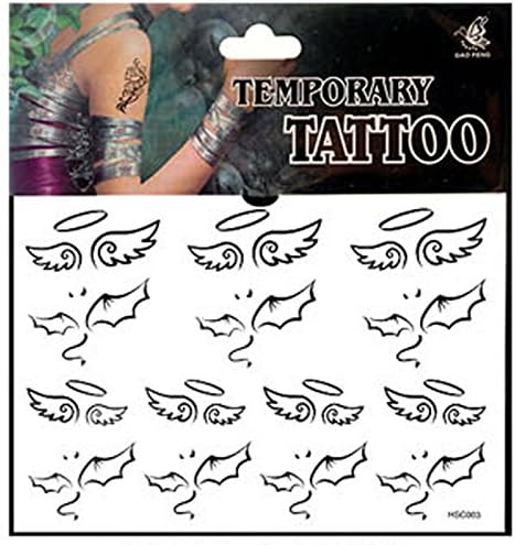 Hiibaby New Fashion Removable Vodootporne privremene naljepnice za umjetničko umjetničko tetovaže