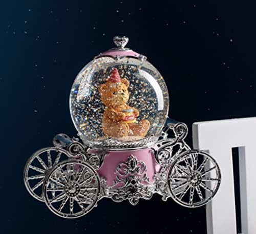 LMMDDP DREAM SNOWFLAKE Crystal Ball Music Box ANGEL Octave Box Noćno svjetlo za slanje djevojke Rođendanski