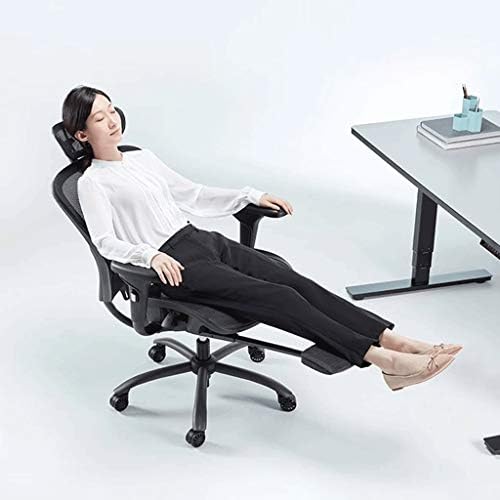 Ygqbgy kancelarijska stolica ergonomska stolica mrežasta kompjuterska stolica lumbalna podrška
