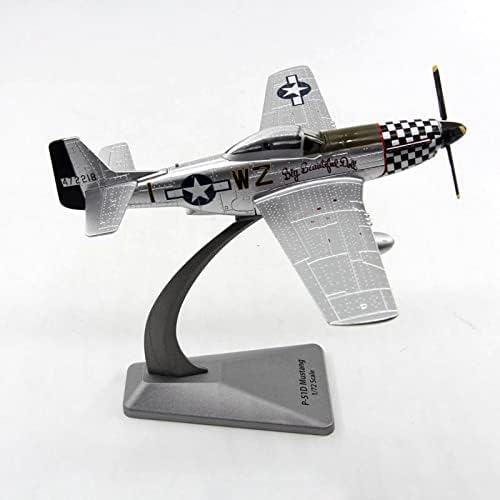 MOUDOAUER 1: 72 Legura američke vojske Air P - 51 Mustang model borbenog aviona model aviona simulacija model izložbe nauke o avijaciji