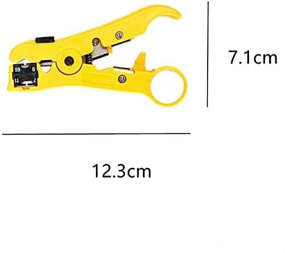 Alat za skidanje žice za koaksijalni i prenosni kabl za skidanje kablova za UTP Cat5 Cat6 Skidač