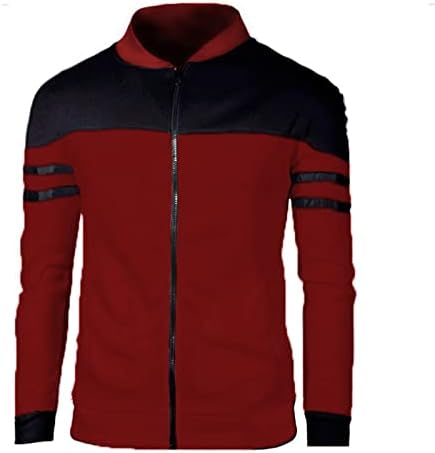 Dudubaby jesen zimska muška modna jakna Solid Color kaput dukserica Cardigan patentni zatvarač