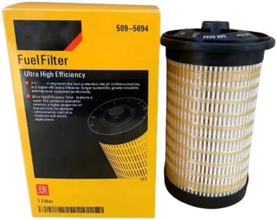 Element filtera za gorivo 509-5694 Kompatibilan je sa Caterpillar 323GC 330/336/326 bagerom C7.1 motorom
