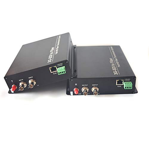 Primeda-Tronic 2 Port 3G-SDI HD video preko vlakna optičkih medija Converter, kvaliteta emitiranja, kompatibilan