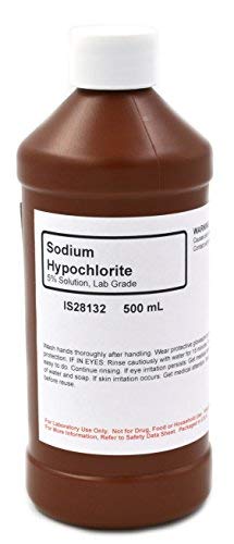 Laboratorijski 5% natrijum hipohlorit, 500mL - Kurirana hemijska kolekcija