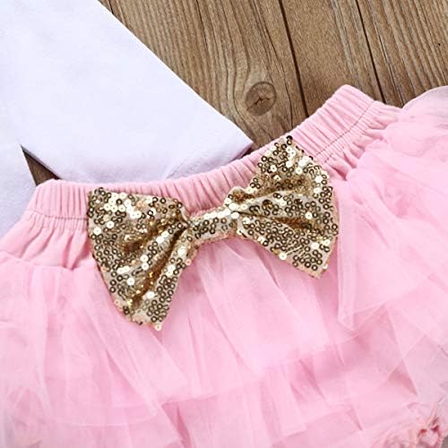 Baby Girl jednorog Outfit Find Sparkle 1. rođendana Ramper + Tutu Princess suknje Dress Boward trake za suknje