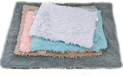 Sawqf dugi plišan pas krevet za kućni ljubimac pokrivač mekani rukovska jastuka na kauču na kauču