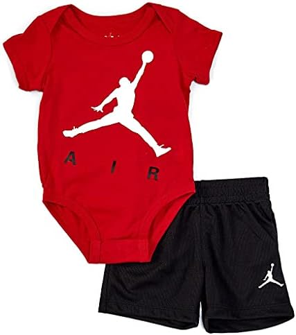 Jordan Baby Boys Jumpan Air BodySuit & Short 2 komada set