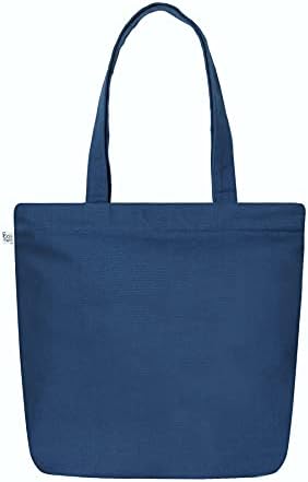 EcoRight Platnena torba sa patentnim zatvaračem, ekološke velike putne torbe za žene za kupovinu, posao