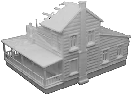 Outland modeli zgrada željezničkog pejzaža oštećena seoska kuća 1: 87 HO skala