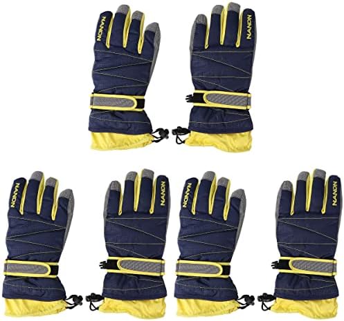 Abaodam 3pcs hladne vremenske rukavice super tople zimske snježne rukavice s skijanjem vjetrootpornih rukavica
