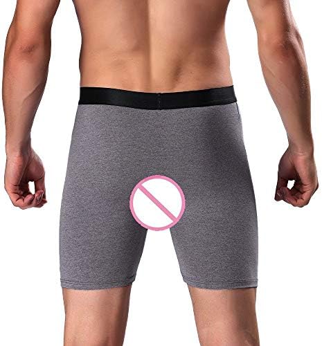 BMISEGM bokserske kratke hlače za muškarce Pakiranje modnih muškaraca sportski dugi džentlmen trčanje