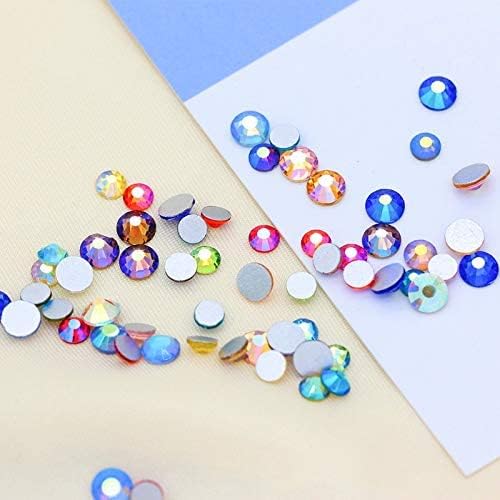 GEM RIVER 2088 AB boje Glitter Rhinestones Flatback Non Hotfix Crystal Ab Rhinestones Nail Art Odjeća