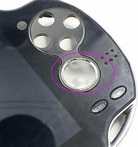 Melocyphia Novi analogni džojstik srebrni prsten zamjena za PSV 1000 PSV1000 LCD ekran Len za PS Vita