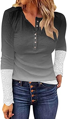 Košulja za žene Trendy Causel osnovne sportske košulje mekanim prozračnim tuničkim vrhovima dame