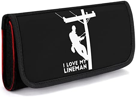 Volim svoj Lineman torbica za nošenje za Switch Portable travel storage Bag zaštitna torbica sa 5 slotova za kartice za igru