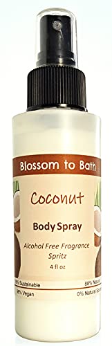 Blossom to Bath sandalovina jasmin sprej za tijelo-prirodni miris - daje energiju koži uzburkanog zemljanog