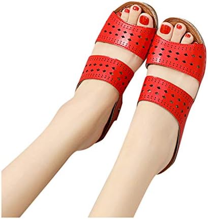 Iqka ženske sandale ljetne cipele platforma Meki tobogani otvoreni klin Ležerne cipele udobne cipele na plaži japanke