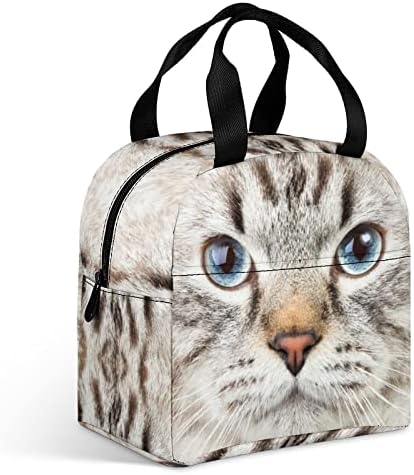 Funny Cat Kitten Face Lunch Box ice Cooler Tote Bag izolaciona torba prenosiva za radni piknik