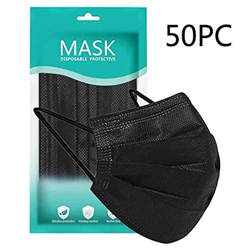 Blackdisposable maske za žene face_masks jednokratne maske za odrasle black face_mask face_mask thin breathable face_maskfac