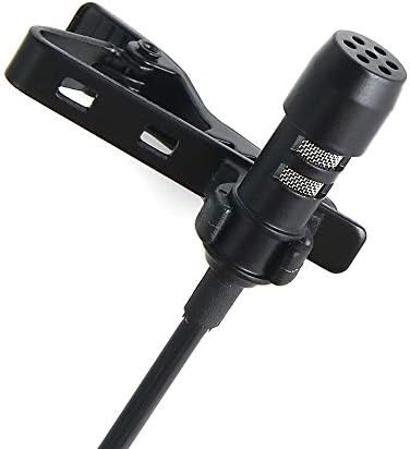 Ruittos Lavalier Clip mikrofon, Mini omnidirekcioni kondenzatorski mikrofon Video Vlog mikrofon kompatibilan sa