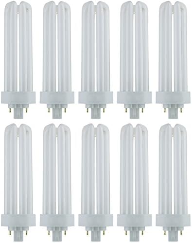 Sunlite PLT42 / E / SP50K / 10pk 5000K Super bijele fluorescentne 42W PLD trostruke CFL sijalice u obliku slova