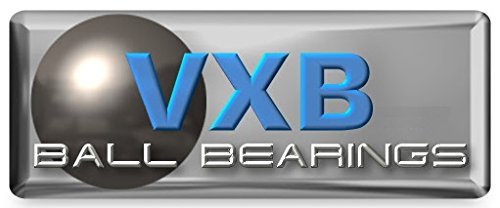 VXB Brand 3 inčni 176 lbs srednje sredstvo za punjenje kotača fiksna ploča od nehrđajućeg čelika