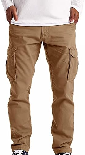 Ležerne lanene pantalone muške široke pantalone za noge letnje Casual pantalone za jogu opuštene trenirke sa