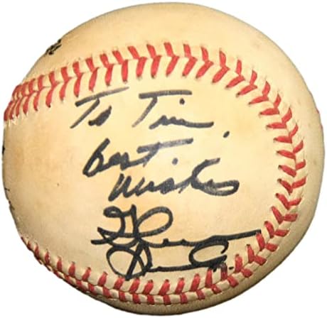 Glenn Davis potpisao je na bejzbol autografirao Astros 91101B40 - autogramirane bejzbol