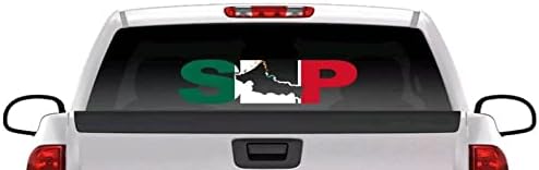 X Graphics SLP Letters Decal car Window Laptop mapa Vinyl naljepnica Meksiko San Luis Potosi Mex