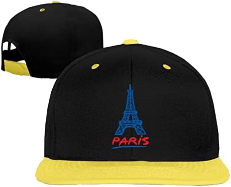 Pariz Eiffel Tower Hip Hop Cap Snapback Hat Boys Girls Snapback Hat Baseball Hats