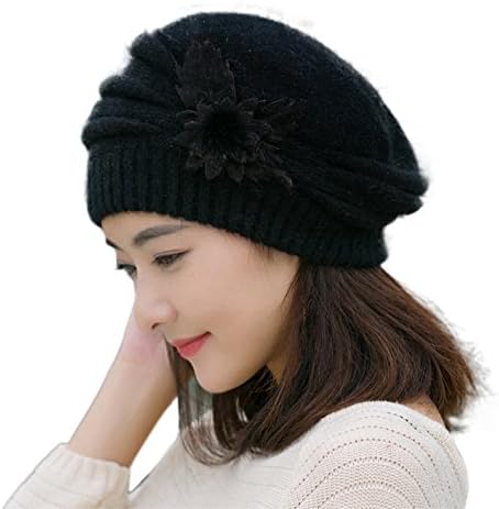 Ženski Baggy Slouchy Beanie beretka miješanje protiv hladnoće planinarenje žena Direktora šešir Vintage